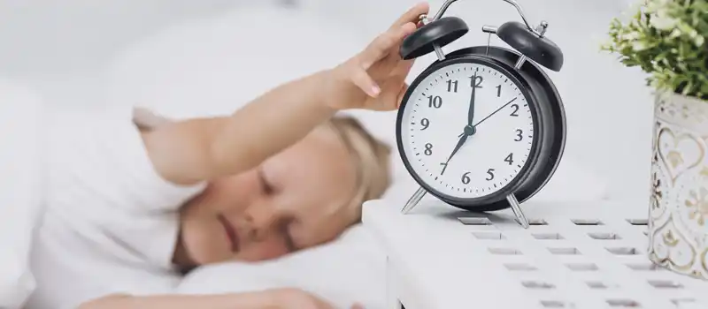 Tableau du temps de sommeil par âge de la naissance à 6 ans