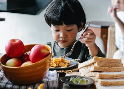 Evolution de l'alimentation de l'enfant